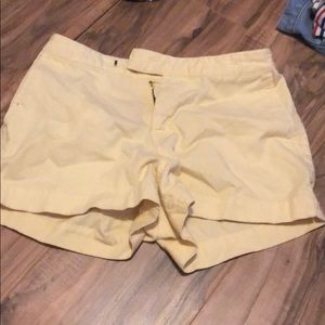 OLD NAVY YELLOW SHORTS